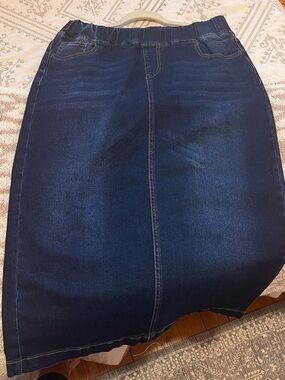 Nuggles denim skirt